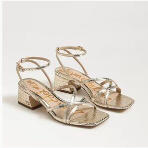 NWT Sam Edelman Whitley Block Heel Sandal